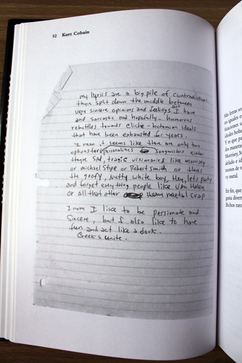 Diarios de Kurt Cobain